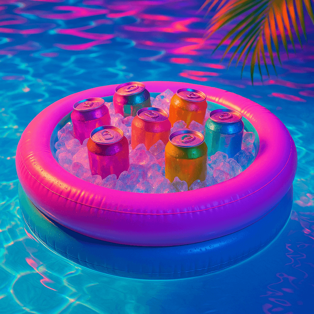 Inflatable Drink Holders (6) view 3