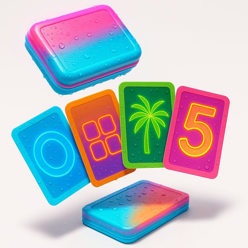 Floating Card Game Set