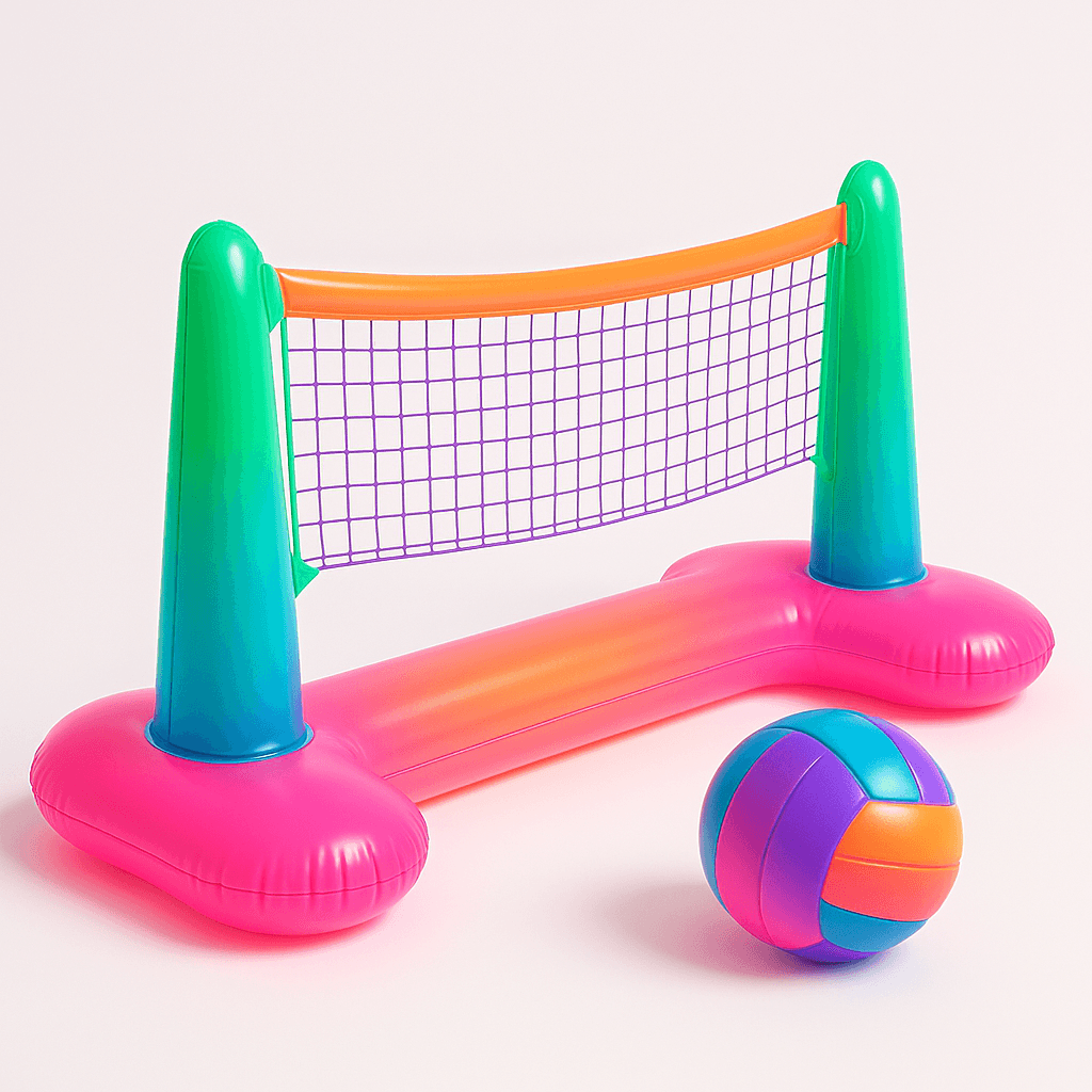 Inflatable Pool Volleyball Set